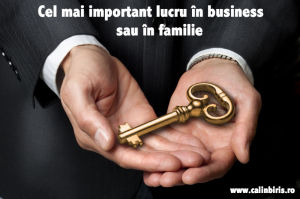 cheia succesului in business si familie