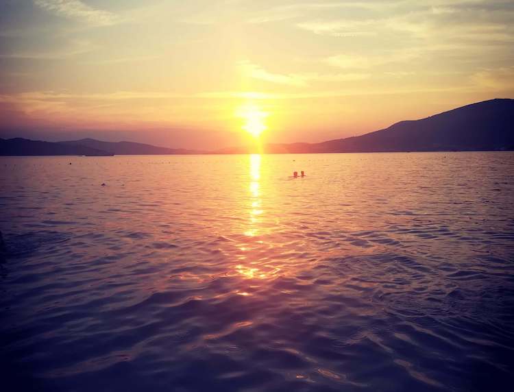 Okrug Gornji sunset